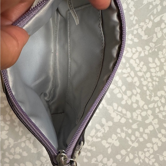 Coach Gray Signature Wristlet - Picture 5 of 5